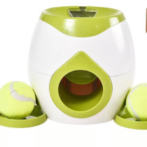 Zabawka interaktywna dla psów edukacja nauka na przysmaki biało-zielona