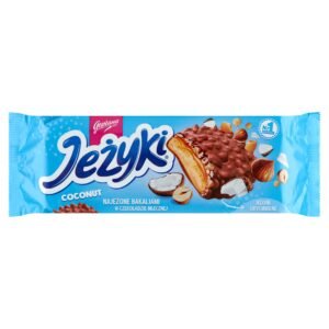JUTRZENKA CIASTKA JEŻYKI KOKOSOWE 140G