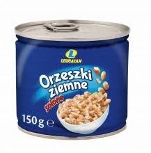 LEWIATAN ORZESZKI ZIEMNE SOLONE 150G