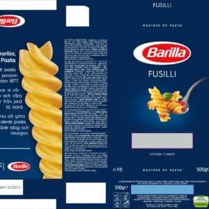 BARILLA SWIDERKI FUSILLI 500G