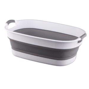 Miska Składana Silikonowa Kosz Na Pranie Wanienka Składana dla Dzieci 25L