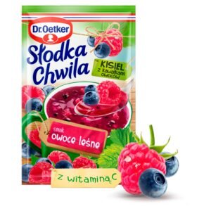 DR OETKER SŁODKA CHWILA KISIEL OWOCE LEŚNE