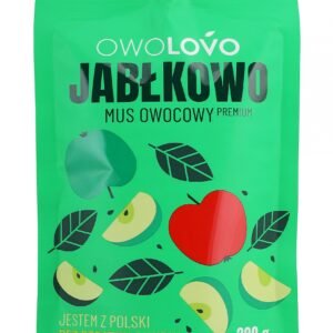MUS OWOLOVO JABŁKOWY 200 G SASZ,