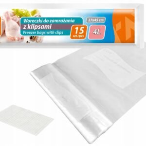 RAVI WORECZKI DO ZAMRAŻANIA Z KLIPSAMI 4L