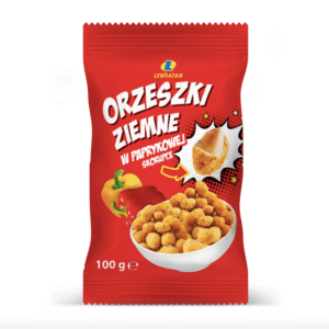 LEWIATAN ORZESZKI W PANIERCE PAPRYKA 100G