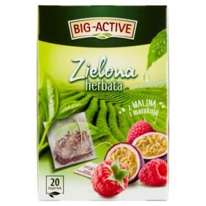 BIG-ACTIVE ZIELONA MALINA Z MARAK.34G
