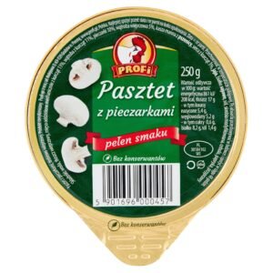 PROFI PASZTET DROBIOWY Z PIECZARKAMI 250G