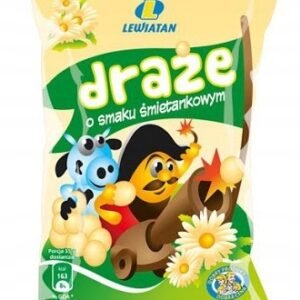 LEWIATAN DRAŻE ŚMIETANKOWE 70G