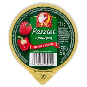 PROFI PASZTET DROBIOWY Z PAPRYKĄ 131G
