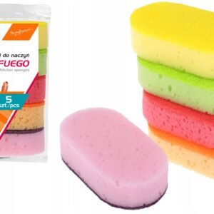 RAVI GĄBKA DO NACZYŃ FUEGO 5SZT