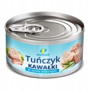LEWIATAN TUŃCZYK W SOSIE WŁASNYM 170G.