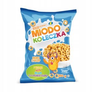 LEWIATAN PŁATKI MIODO KÓŁECZKA 250 G