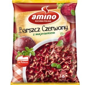 AMINO NUDLE BARSZCZ CZERWONY 66G