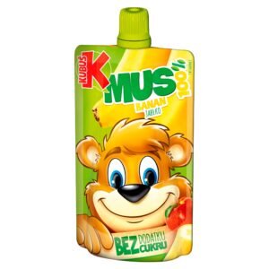 KUBUŚ MUS BANAN JABŁKO 100G