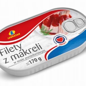 LEWIATAN FIL./MAKRELA SOS POMIDOR 170G