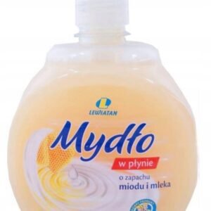 LEWIATAN MYDŁO W PŁYNIE MIÓD MLEKO 500ML