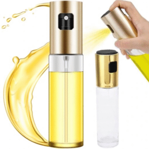 Spryskiwacz do oliwy oleju spray atomizer dozownik kuchenny Szkło Złoty 100ml