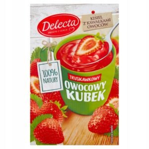 DELECTA KISIEL OW. KUBEK TRUSKAWKA 30G