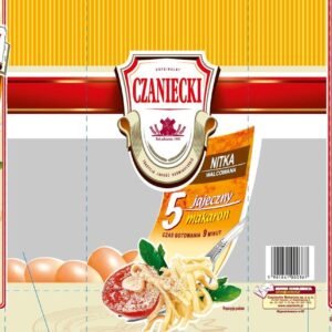 CZANIECKI MAKARON NITKA WALCOWANA 500G