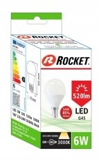 LEWIATAN ŻARÓWKA LED MAŁA KULA 6W GWINTE14