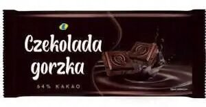 LEWIATAN CZEKOLADA GORZKA 64% 90G