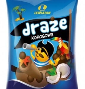 LEWIATAN DRAŻE KOKOSOWE 70G