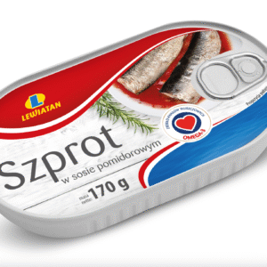 LEWIATAN SZPROT W SOSIE POMIDOR.170G