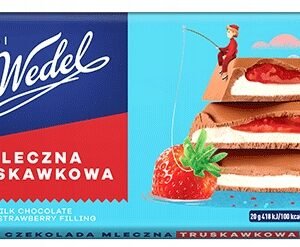 WEDEL CZEKOLADA TRUSKAWKOWA 100G