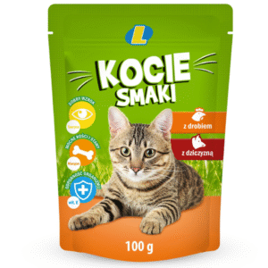 LEWIATAN KARMA KOT KUR+DZIK SASZ 100G