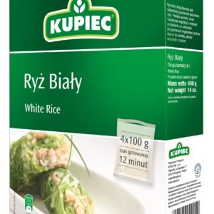 KUPIEC RYŻ BIAŁY 4*100G
