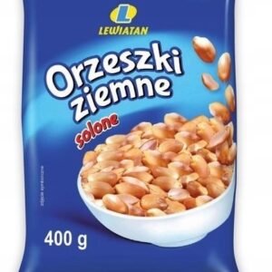 LEWIATAN ORZESZKI ZIEMNE SOLONE 400G