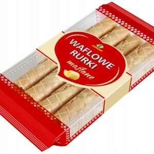 LEWIATAN RURKI WAFLOWE MAŚLANE 100 G