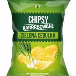 LEWIATAN CHIPSY ZIELONA CEBULKA 140G