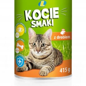 LEWIATAN KARMA DLA KOTA DRÓB PUSZKA 415G
